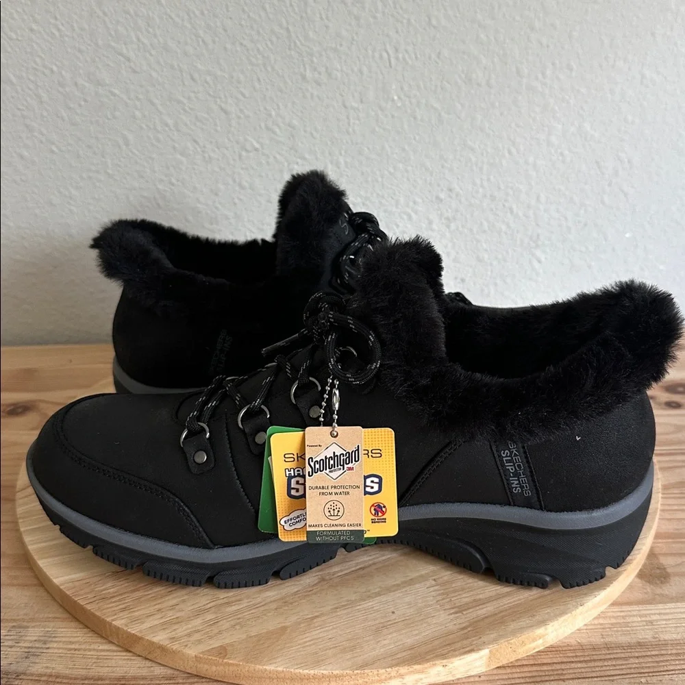 Skechers Hands Free Slip-Ins Womens Easy Going Fall Adventure Flat Heel Winter - Picture 3 of 7